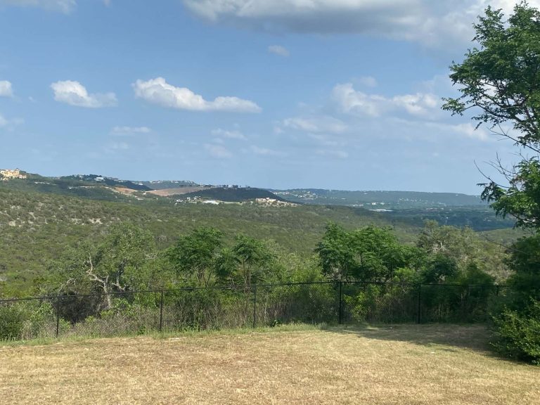 View from back porch @ TRCOA